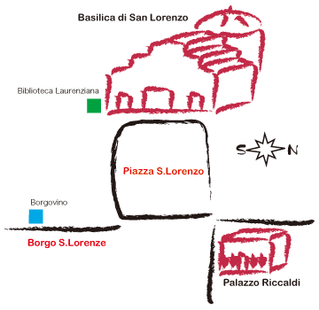 ボルゴ・サン・ロレンツォとサン・ロレンツォ広場